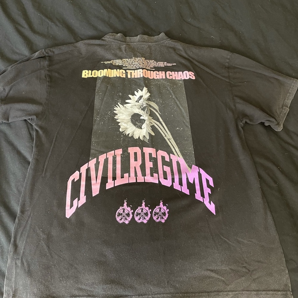 BRAND NEW Civil Regime blooming collection shirt